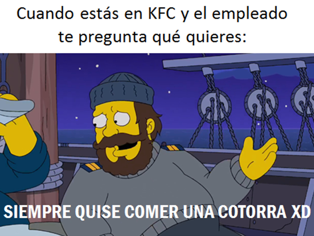 En KFC - meme