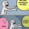 New year resolutions for 2023