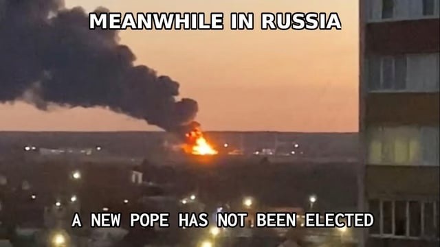 Meanwhile in Russia: still no pope - meme