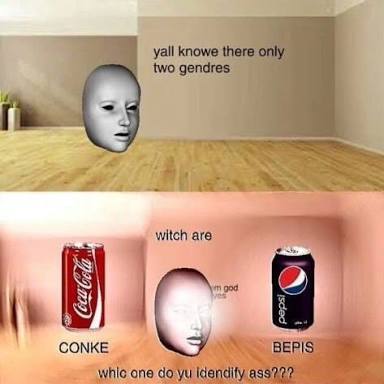 There only 2 gendres - meme