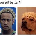 neymar turned into a noodle