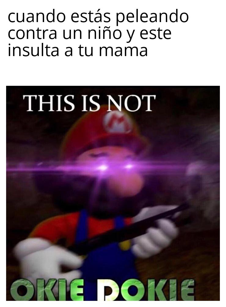 Mario con escopeta - meme