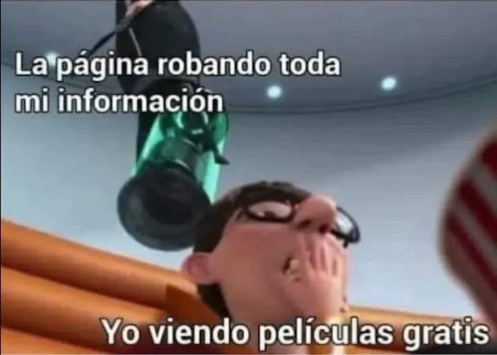 Imagen humorista sin gracia - meme