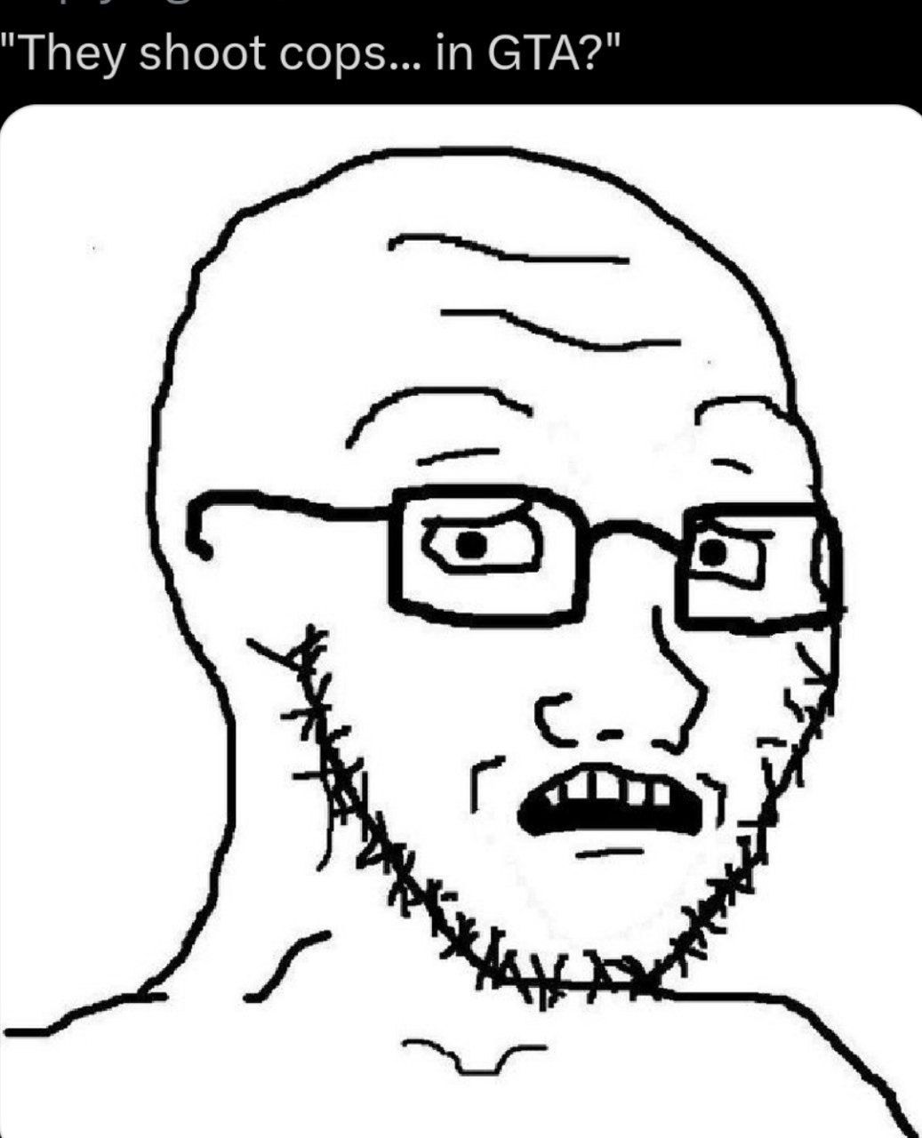 They shoot cops in GTA?? Oh it’s over - meme