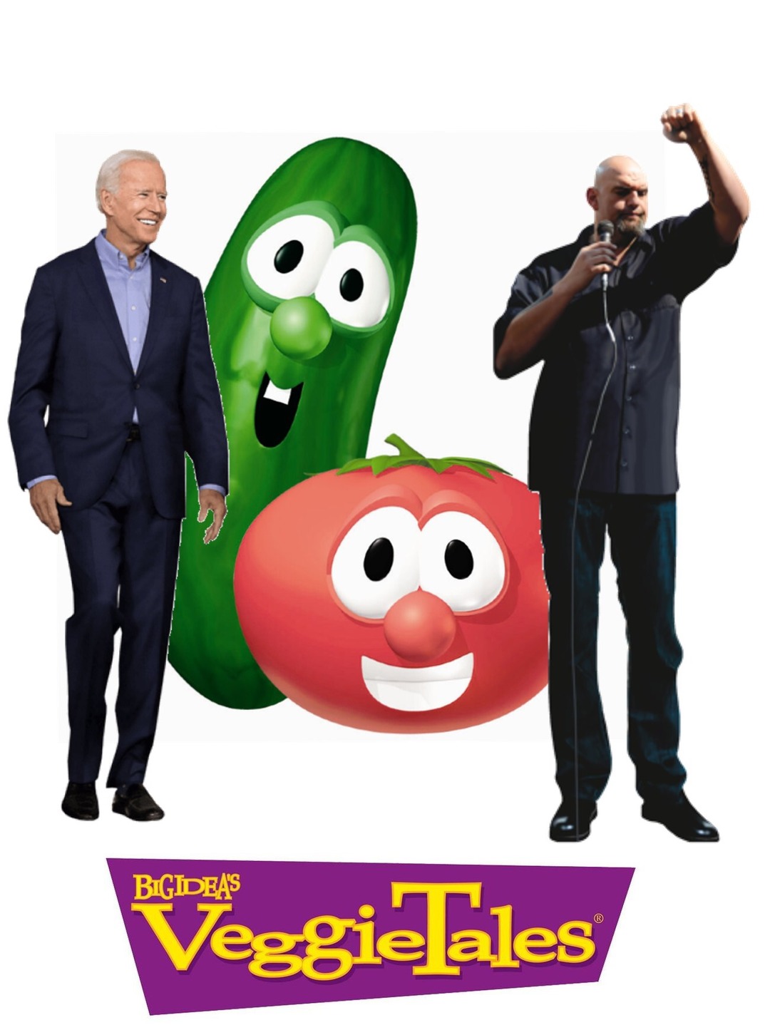 vegetables in charge - meme