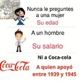 Coca-cola espuma