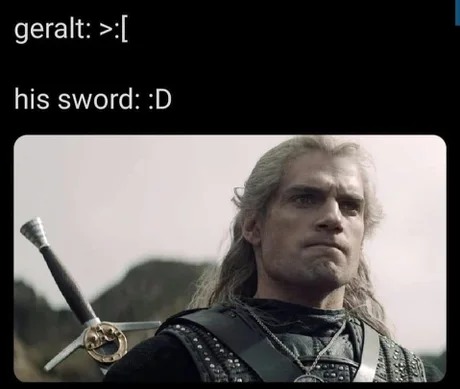 Happy sword - meme