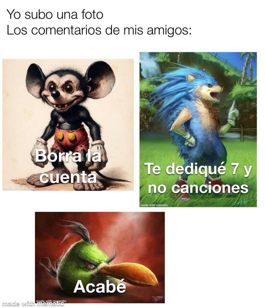 Somos así - meme