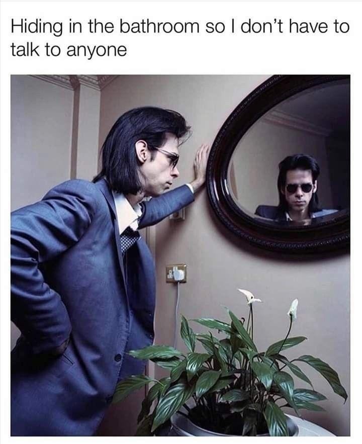 This bathroom is now my panic room - meme