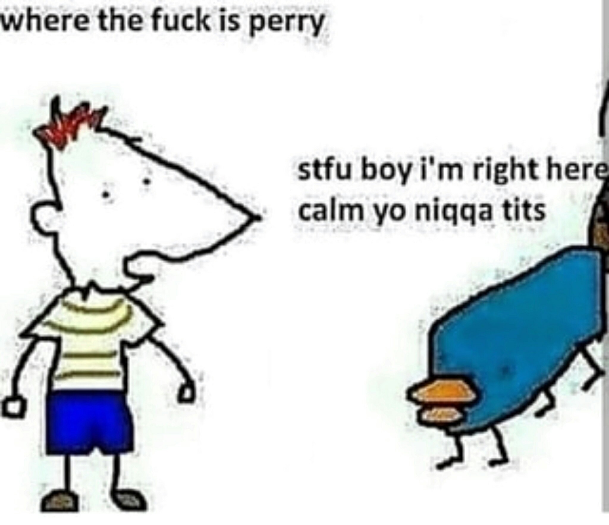 Perry got no chill - meme