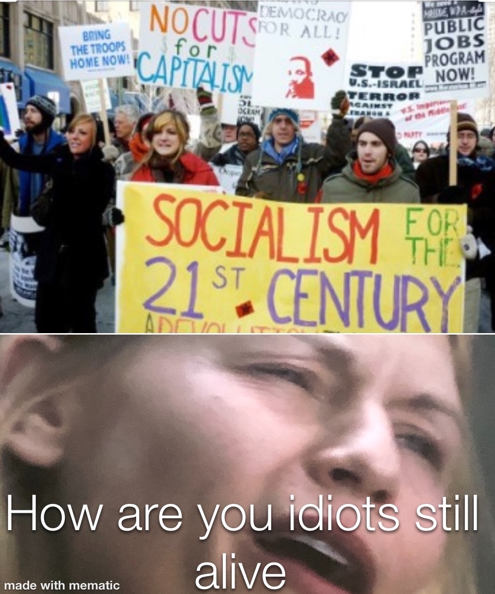 Socialism=Liberalism - meme