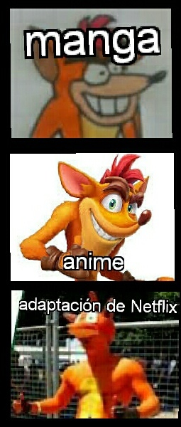 Crash bandicot en - meme