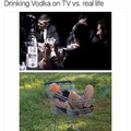 On TV vs Real Life