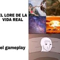 Gameplay vs lore