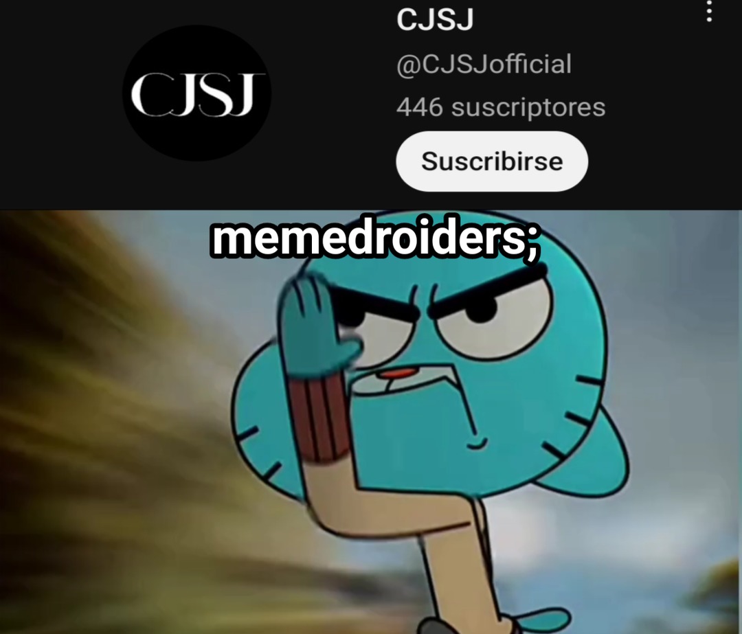 No es del CjSj pero tiene la palabra similar - meme