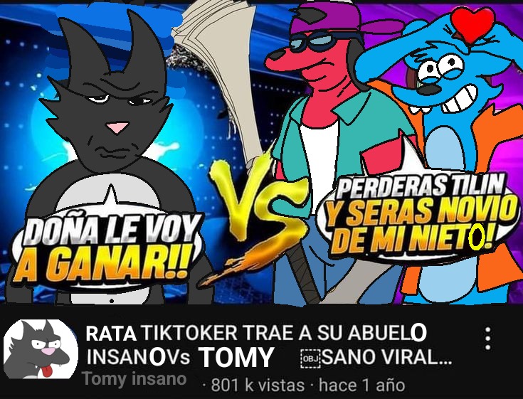 Watafac un curifeo de tomy y daly o rasca y pica de los simpsons kheeeeee - meme