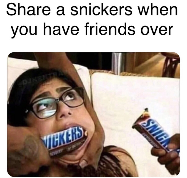 Sharing is caring - meme