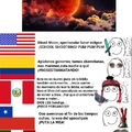 Simios imbéciles asustandosé por un eclipse lunar, típico de Latinoamérica jaja