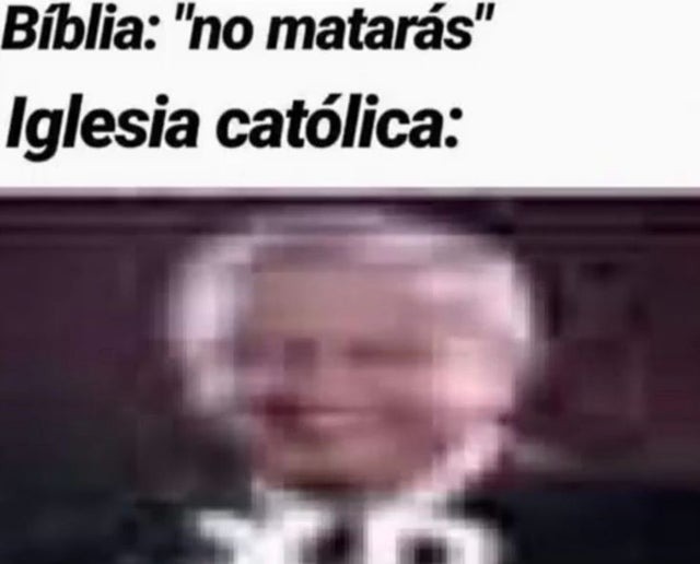 Iglesia católica - meme