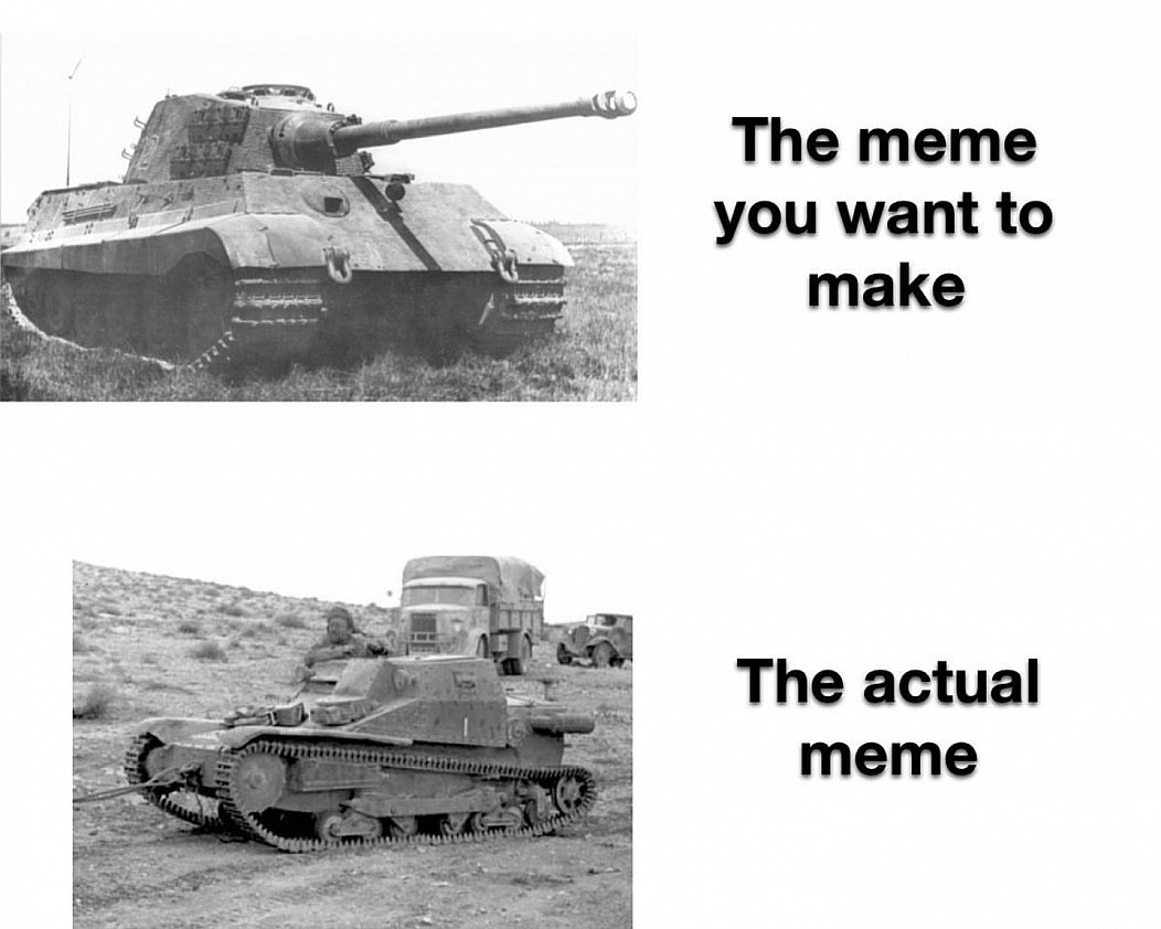 Tank 1 - meme