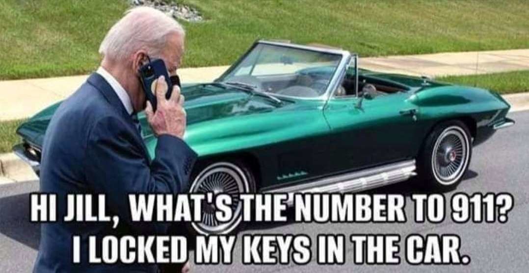 When you lock your keys in your convertible - meme
