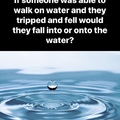 what happens if you step on a fish?