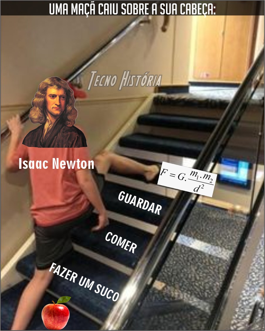 Isaac Newton - meme