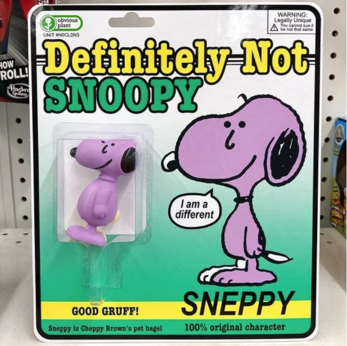 Definitivamente no es snoopy sino Sneppy XD. - meme