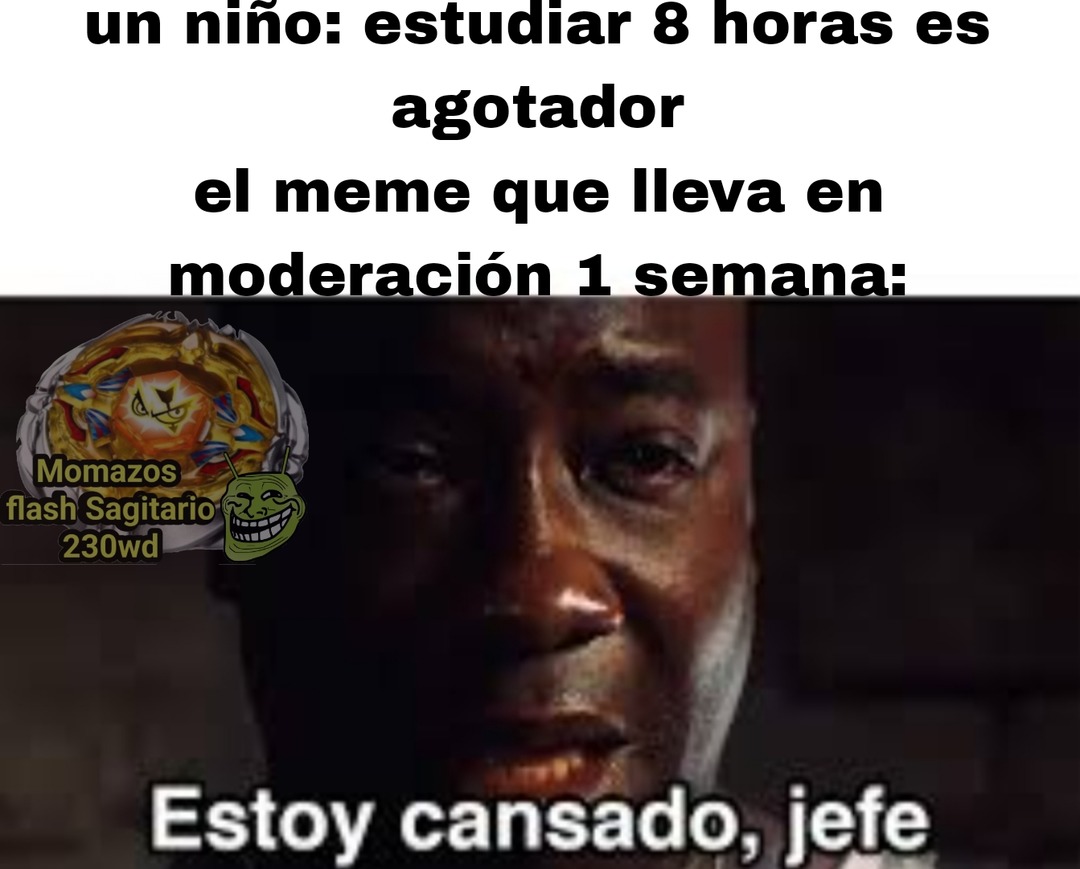 Moderación - meme