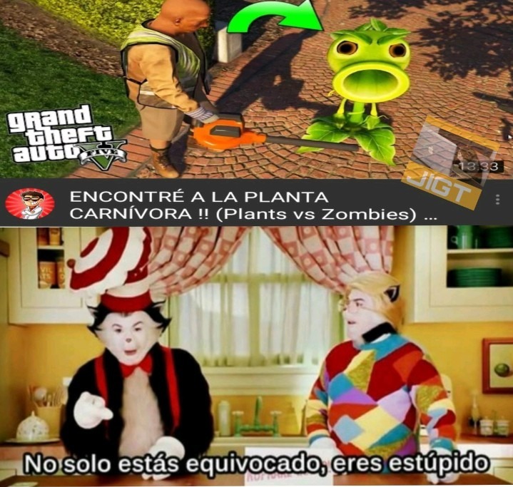 Eres estupido - meme