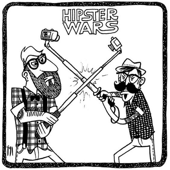 hipster wars - meme