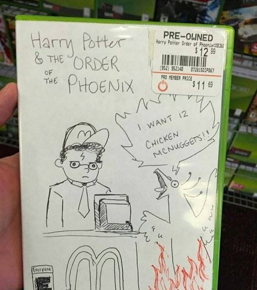 Harry Potter: Chicken Nuggets - meme