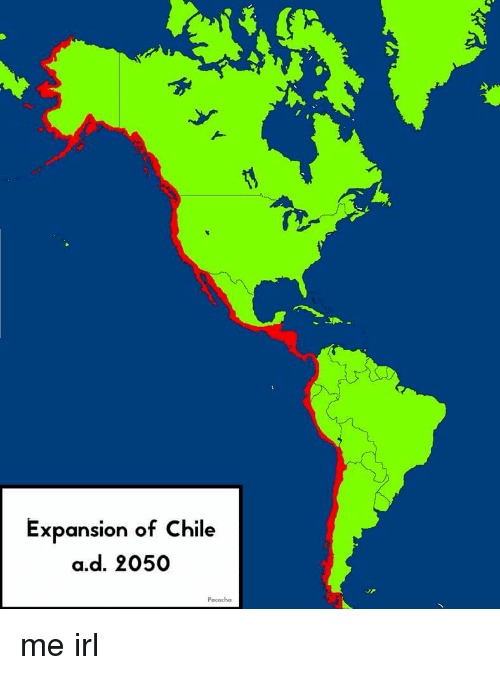 Chile mapa - meme