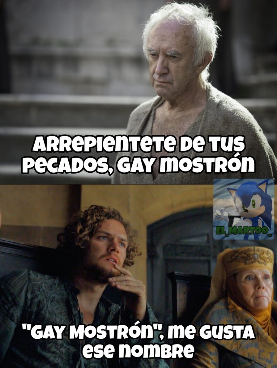 La razón de por qué se llama "Game of Thrones" - meme