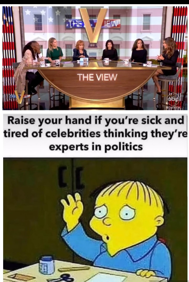 I'll raise my hand to that - meme