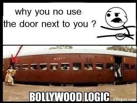 Bollywood Freaking Logic - meme