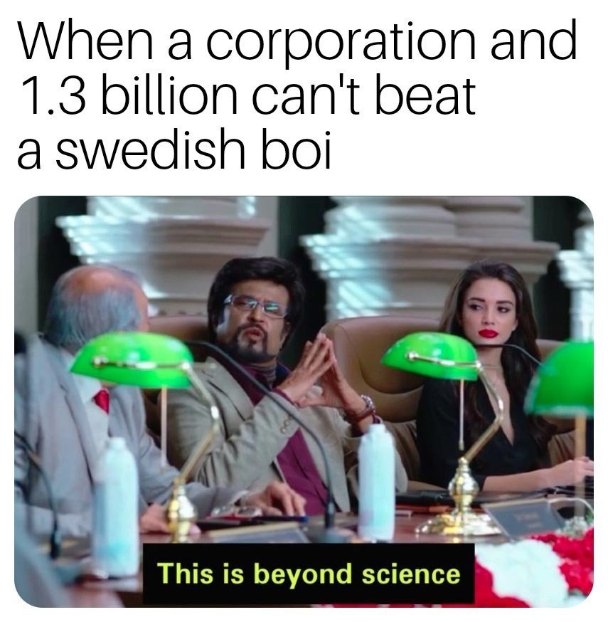 Damn those Swedes - meme