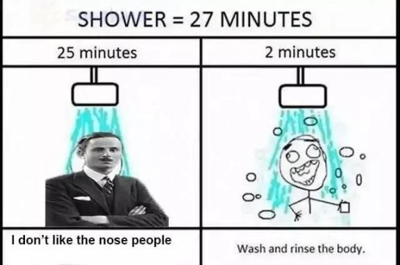 Le shower - meme