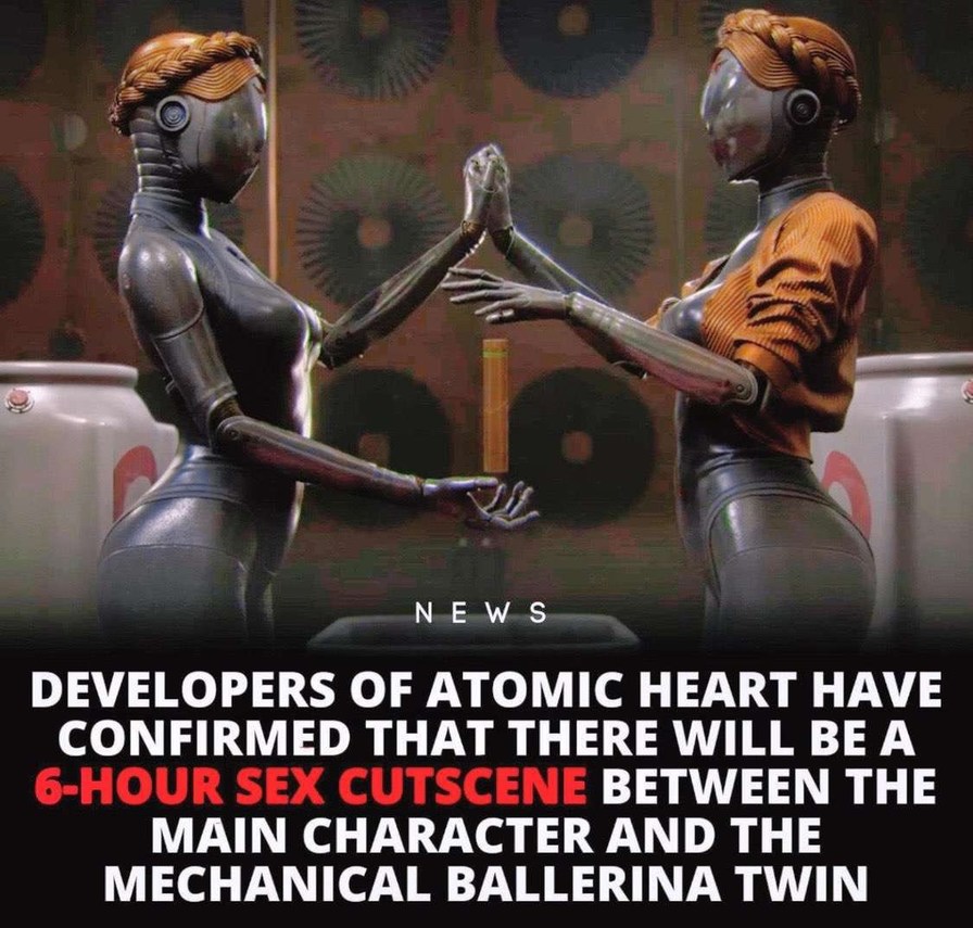 The best Atomic Heart memes :) Memedroid