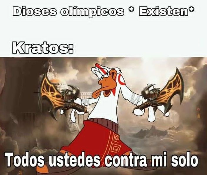 Kratos es god - meme