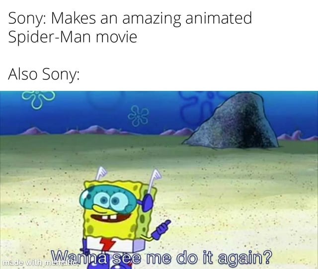 What a great Spiderman movie - meme