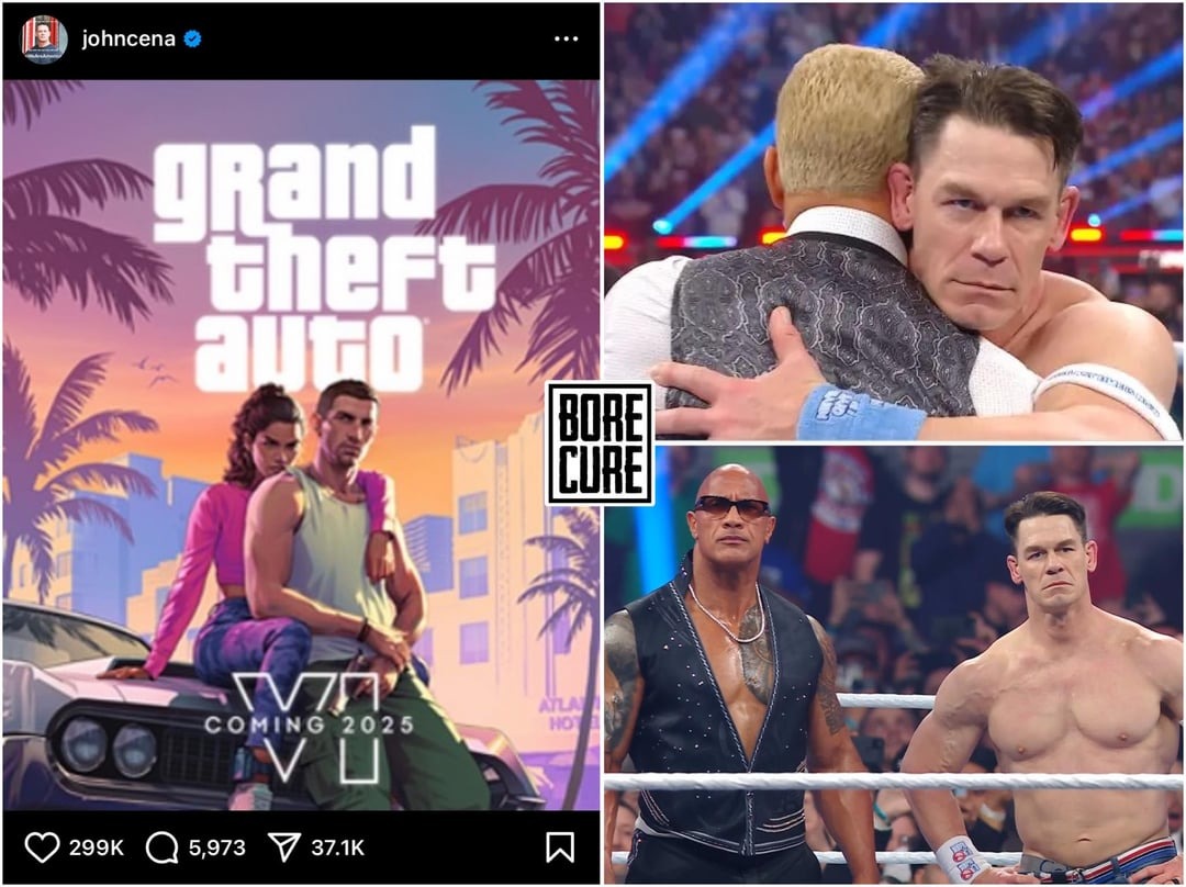 John Cena tendrá un arco de villano en GTA - meme