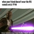 Wii wrist strap