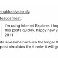 Remember when Internet Explorer was good? It's never been good.