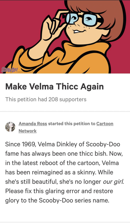 Make Velma thicc again lol - meme