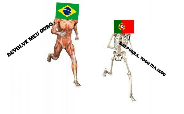 Portugueses safados - meme