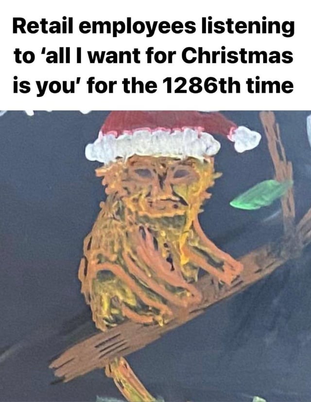 All I want for Christmas is you meme