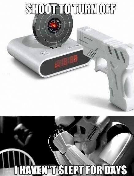 Stormtroopers every morning - meme