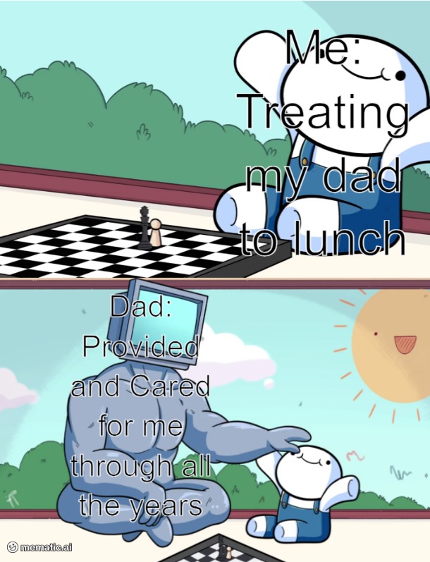 Now we're even - meme