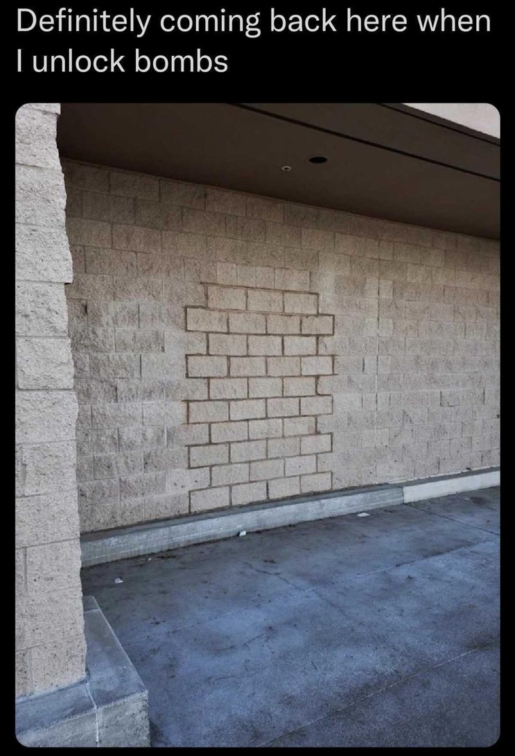 This location? Yeah I’m coming back with bombs unlocked - meme
